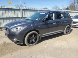 Salvage cars for sale at Shreveport, LA auction: 2014 Infiniti QX60