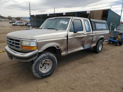 Salvage cars for sale at Colorado Springs, CO auction: 1992 Ford F150