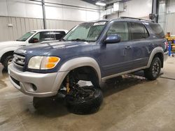 Salvage cars for sale at Casper, WY auction: 2004 Toyota Sequoia SR5