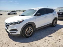 Salvage cars for sale at San Antonio, TX auction: 2017 Hyundai Tucson SE