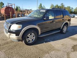 Salvage cars for sale at Gaston, SC auction: 2010 Ford Explorer Eddie Bauer