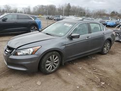 Salvage cars for sale at Chalfont, PA auction: 2012 Honda Accord EXL