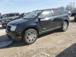 Salvage cars for sale at Wayland, MI auction: 2008 Lincoln MKX