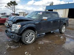 Salvage cars for sale at Woodhaven, MI auction: 2013 Ford F150 Supercrew