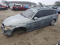 Salvage cars for sale at Hampton, VA auction: 2007 BMW 328 IT