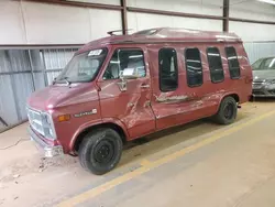 Classic salvage cars for sale at auction: 1984 GMC Vandura G2500