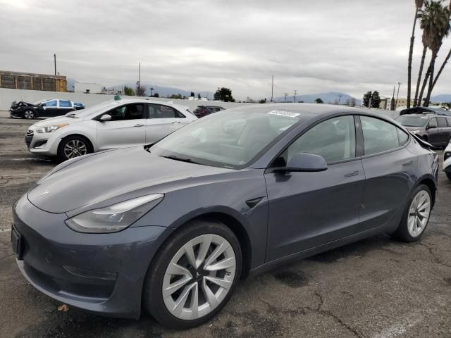 2022 Tesla Model 3