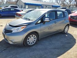 Salvage cars for sale from Copart Wichita, KS: 2014 Nissan Versa Note S