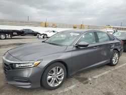 Carros salvage a la venta en subasta: 2018 Honda Accord LX