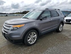 Salvage cars for sale at Anderson, CA auction: 2013 Ford Explorer XLT