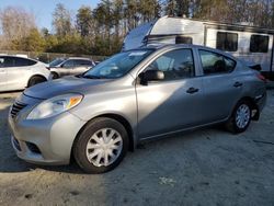 Salvage cars for sale at Waldorf, MD auction: 2012 Nissan Versa S