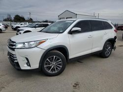 Salvage cars for sale at Nampa, ID auction: 2019 Toyota Highlander SE