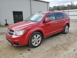 Salvage cars for sale at Grenada, MS auction: 2012 Dodge Journey Crew