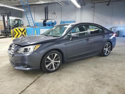 Salvage cars for sale at Wheeling, IL auction: 2015 Subaru Legacy 2.5I Limited