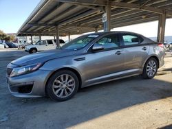 Salvage cars for sale at Hayward, CA auction: 2014 KIA Optima LX