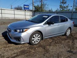 Salvage cars for sale at Hillsborough, NJ auction: 2018 Subaru Impreza