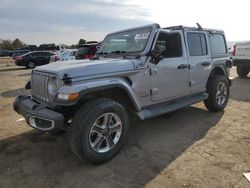 Salvage cars for sale at Pennsburg, PA auction: 2019 Jeep Wrangler Unlimited Sahara