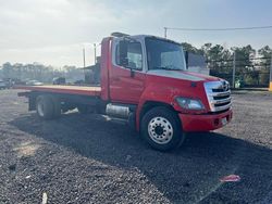 Salvage trucks for sale at Houston, TX auction: 2015 Hino Hino 338