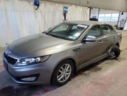 Salvage cars for sale at Angola, NY auction: 2013 KIA Optima LX