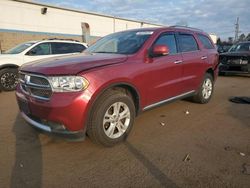 Salvage cars for sale at New Britain, CT auction: 2013 Dodge Durango Crew