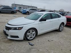 Salvage cars for sale at Haslet, TX auction: 2017 Chevrolet Impala LS