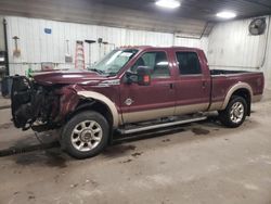 Salvage trucks for sale at Avon, MN auction: 2011 Ford F350 Super Duty