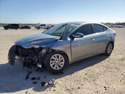 Salvage cars for sale at San Antonio, TX auction: 2017 Hyundai Elantra SE