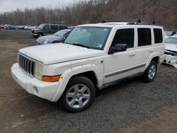 Salvage cars for sale at Marlboro, NY auction: 2006 Jeep Commander Limited