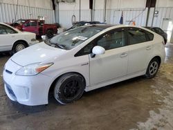 Salvage cars for sale at Franklin, WI auction: 2012 Toyota Prius