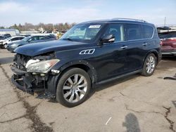 Carros salvage sin ofertas aún a la venta en subasta: 2012 Infiniti QX56