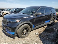 Ford salvage cars for sale: 2022 Ford Explorer Police Interceptor