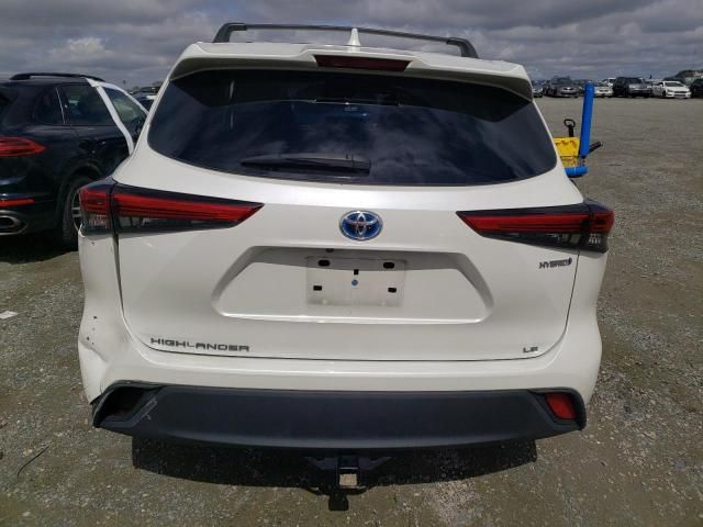 2020 Toyota Highlander Hybrid LE