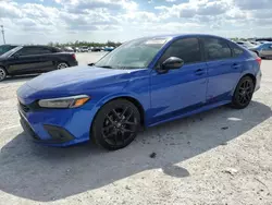 Honda salvage cars for sale: 2022 Honda Civic Sport