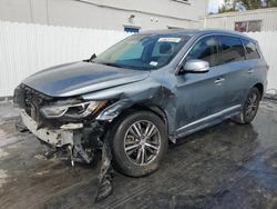 Infiniti salvage cars for sale: 2017 Infiniti QX60