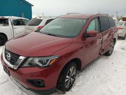 Nissan Vehiculos salvage en venta: 2017 Nissan Pathfinder S