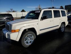 Carros salvage sin ofertas aún a la venta en subasta: 2007 Jeep Commander Limited