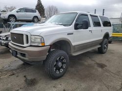 Salvage cars for sale at Denver, CO auction: 2003 Ford Excursion Eddie Bauer