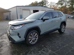 Salvage cars for sale at Austell, GA auction: 2019 Toyota Rav4 XLE Premium