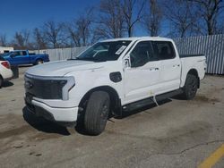 Salvage cars for sale at Bridgeton, MO auction: 2023 Ford F150 Lightning PRO