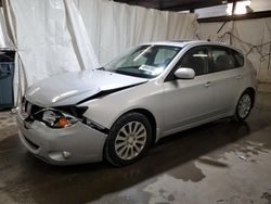 Salvage cars for sale at Ebensburg, PA auction: 2009 Subaru Impreza 2.5I Premium