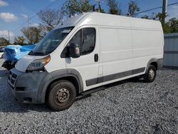 Salvage cars for sale at Riverview, FL auction: 2015 Dodge RAM Promaster 2500 2500 High