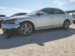 Salvage cars for sale at West Palm Beach, FL auction: 2014 Volkswagen Passat SEL