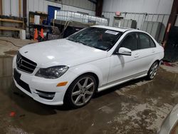 Salvage cars for sale at West Mifflin, PA auction: 2014 Mercedes-Benz C 300 4matic