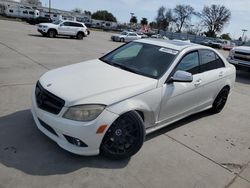 Salvage cars for sale at Sacramento, CA auction: 2008 Mercedes-Benz C300