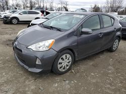 Salvage cars for sale at Baltimore, MD auction: 2012 Toyota Prius C