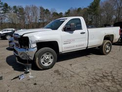 Salvage trucks for sale at Austell, GA auction: 2017 Chevrolet Silverado C2500 Heavy Duty