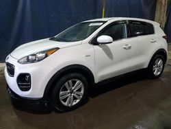 Salvage cars for sale at Woodhaven, MI auction: 2018 KIA Sportage LX