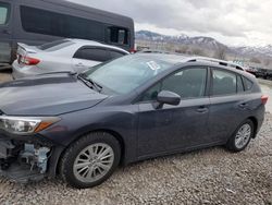 Subaru salvage cars for sale: 2017 Subaru Impreza Premium Plus