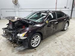 Salvage cars for sale at Wheeling, IL auction: 2011 Nissan Maxima S