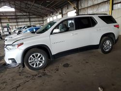 Carros salvage sin ofertas aún a la venta en subasta: 2019 Chevrolet Traverse LT